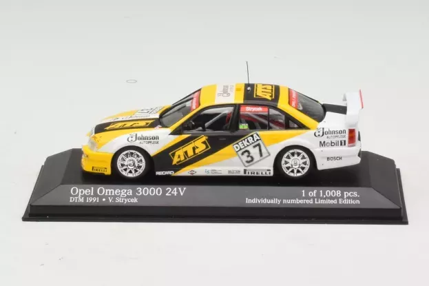 Minichamps Opel Omega A 3000 24v N 37 Season Dtm 1991 V.strycek 1:43 400914437